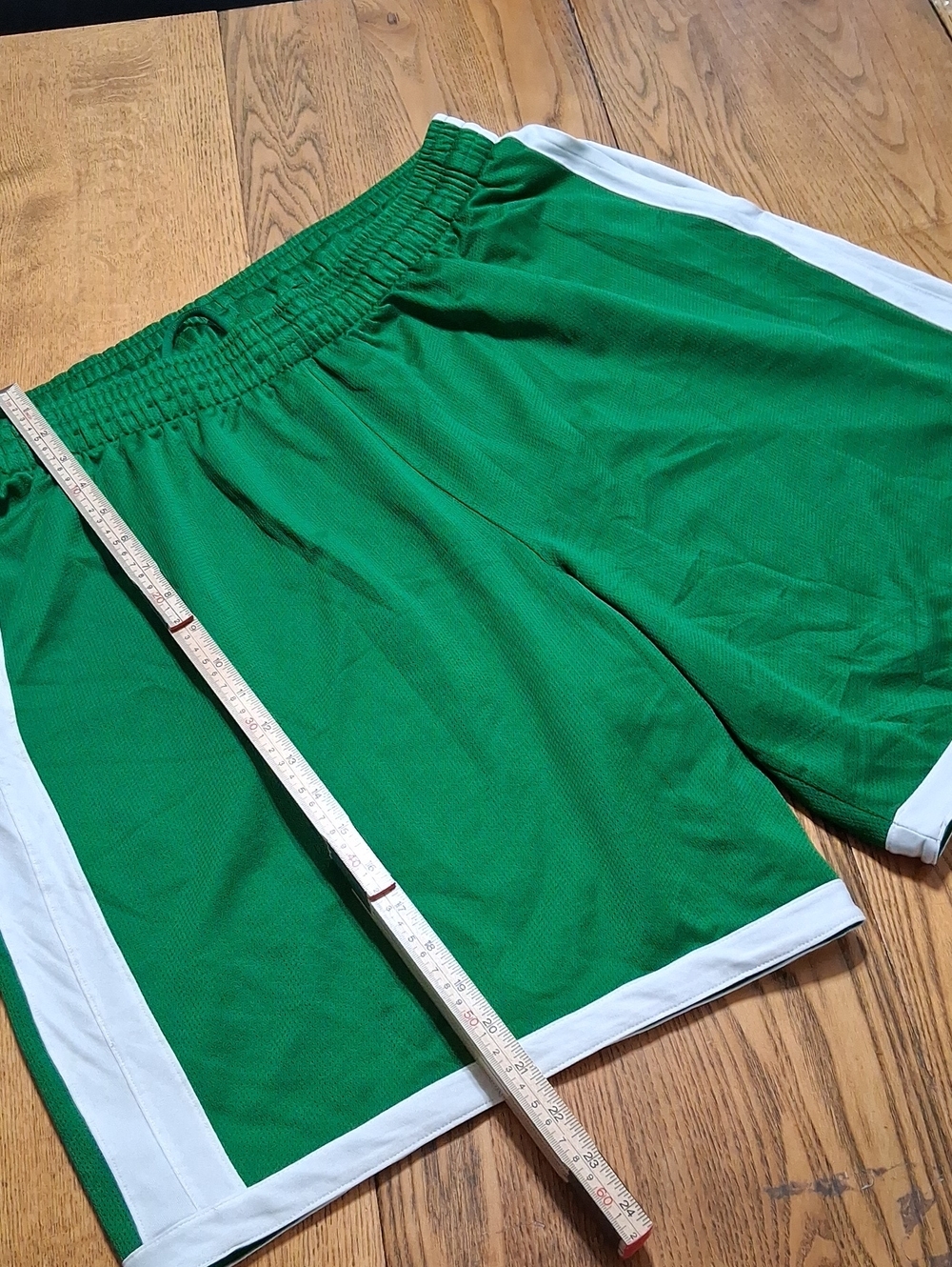 NIKE GOLF MENS SHORTS 2XL GREEN WHITE Preowned Used XXL